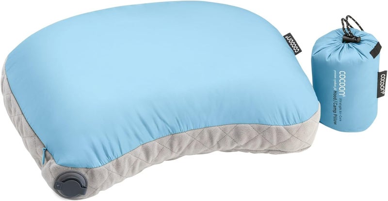 Cocoon - Premium - Ultralight Inflatable AirCore Shaped Pillow - Washable Travel Air Pillows for Camping, Hiking, Backpacking (Regular 11" x 15") - Image 1